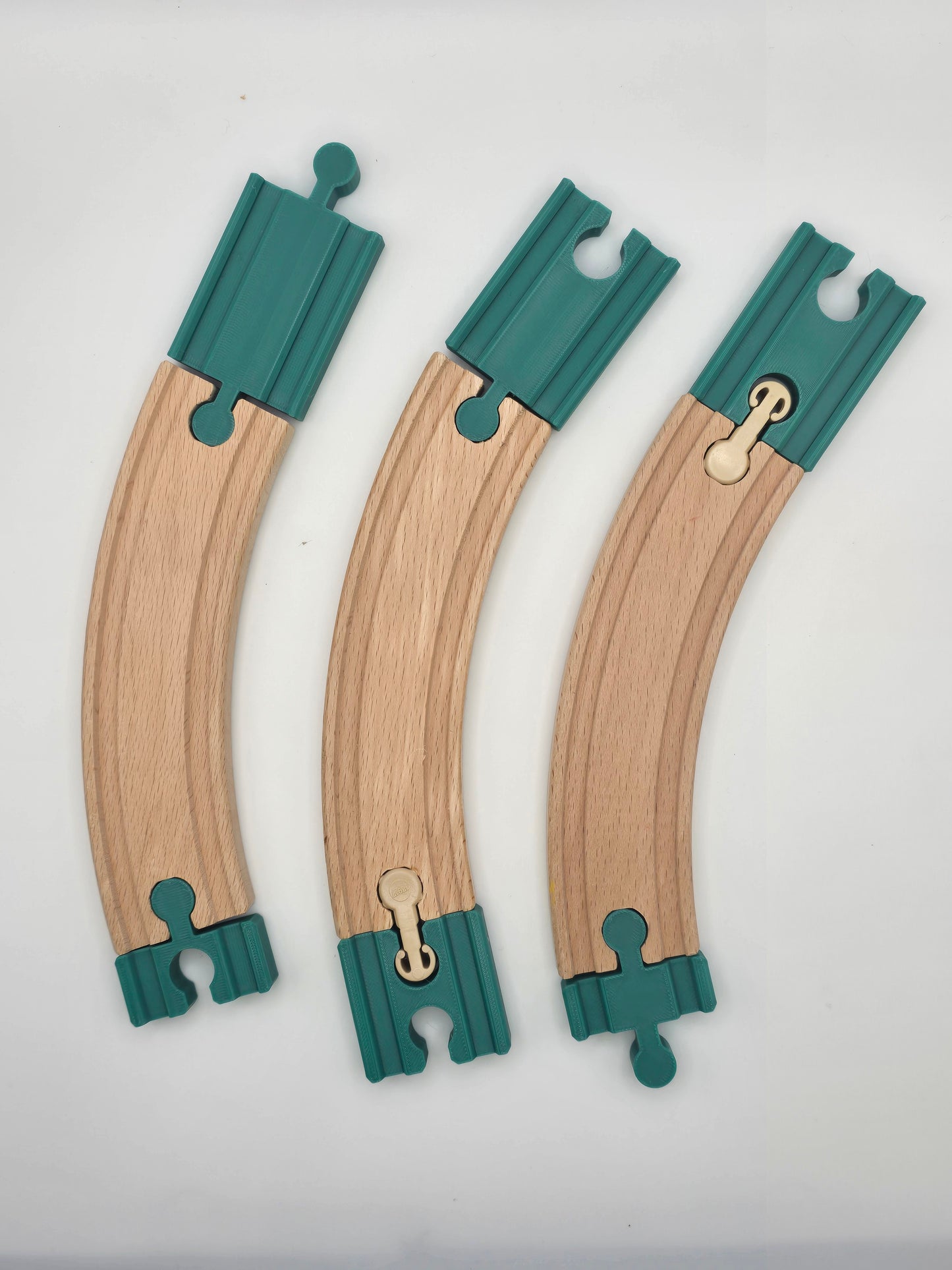 Verbinder für Holzeisenbahn - Verbindungsstücke Holzschienen Brio, Ikea