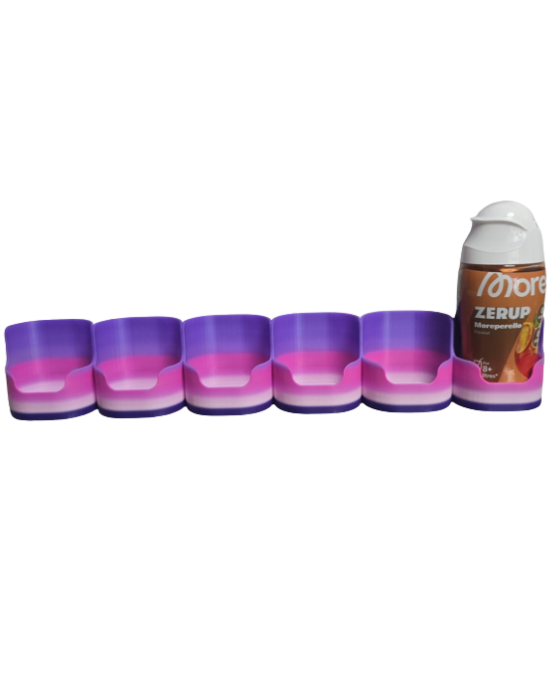 More Zerup Flaschenhalter & Sirup Regal – 1–7 Flaschen, Wand & Tür