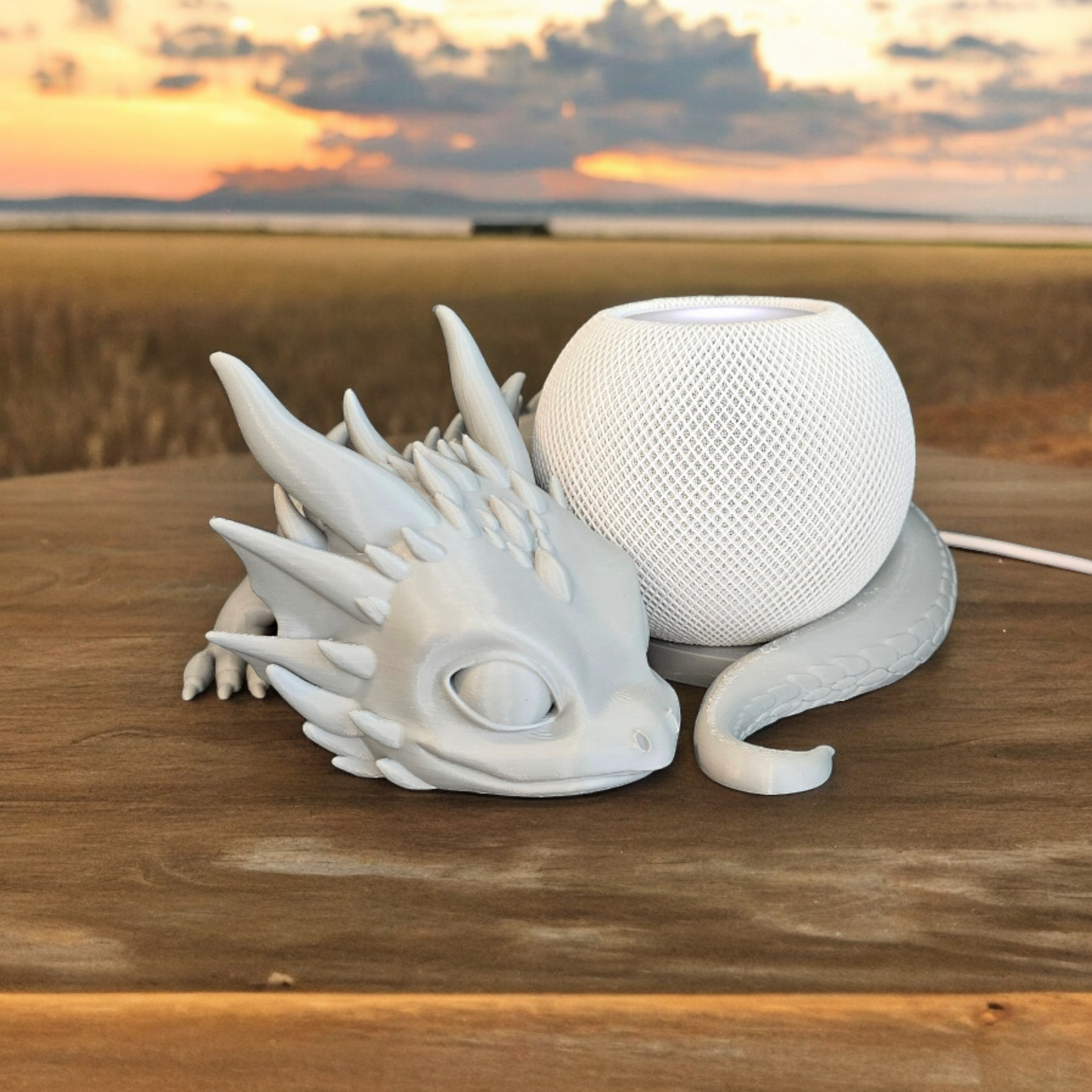 Drache für Homepod Mini Liegend