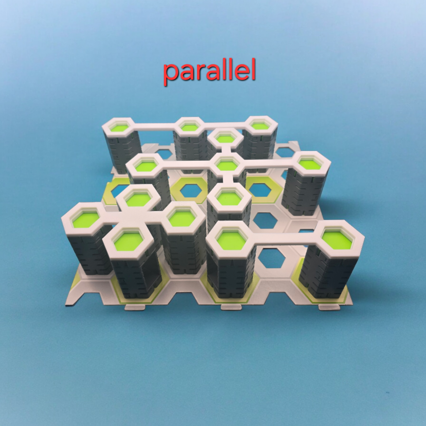 Gravitrax Kompatibles Balkonset parallel