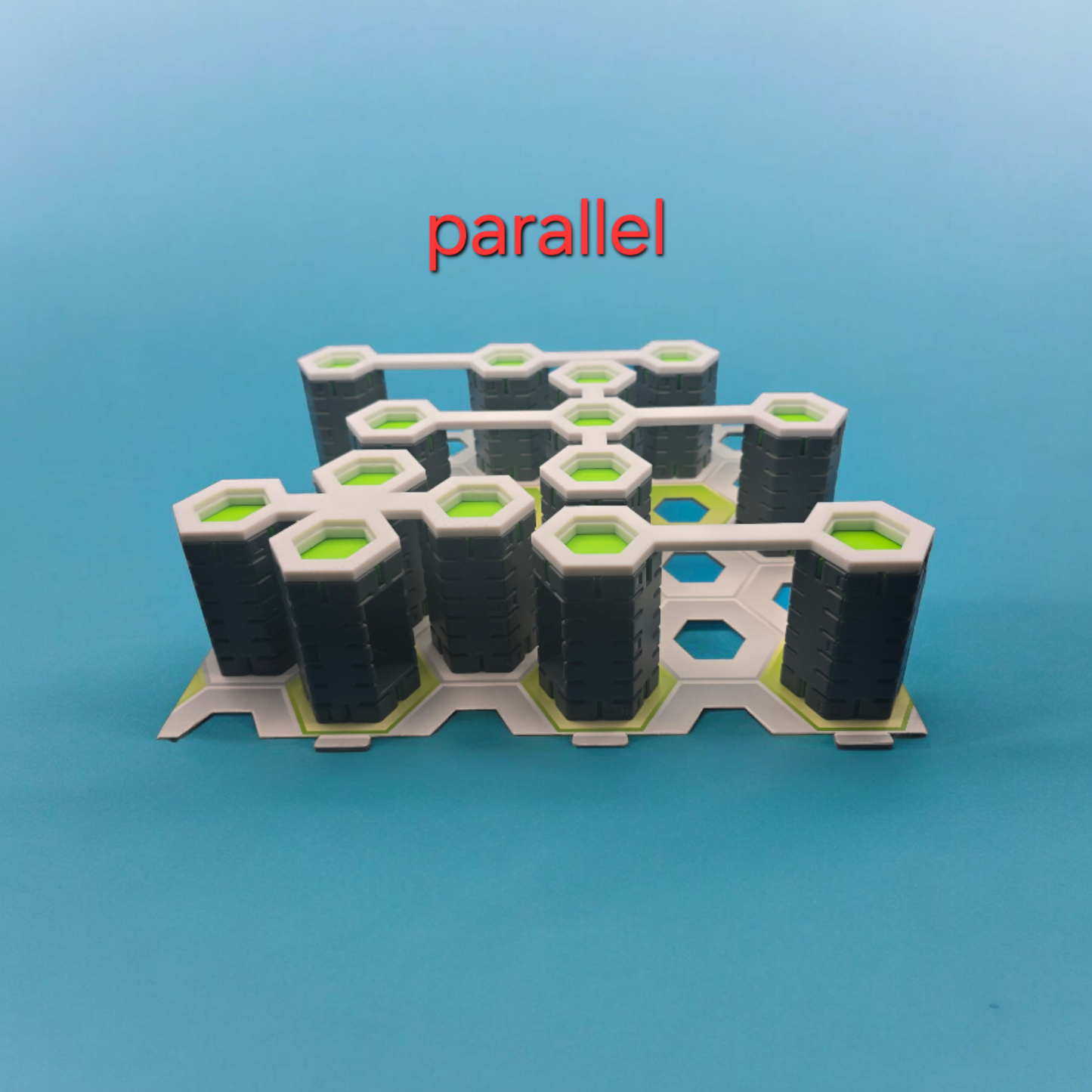 Gravitrax Kompatibles Balkonset parallel