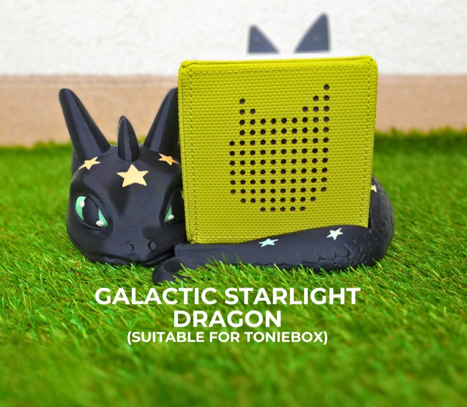 Drachen Halterung für Toniebox – Toniebox Zubehör im kindgerechten Drachen-Design