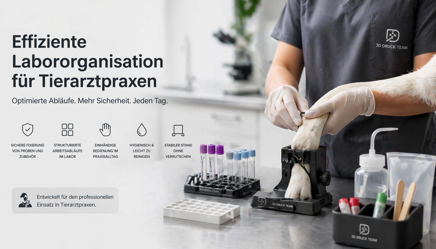 Effiziente Labororganisation für Tierarztpraxen
