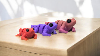 Mini Tiere flexibel 3D Druck – Gelenkiges Fidget Spielzeug (7,5 cm)