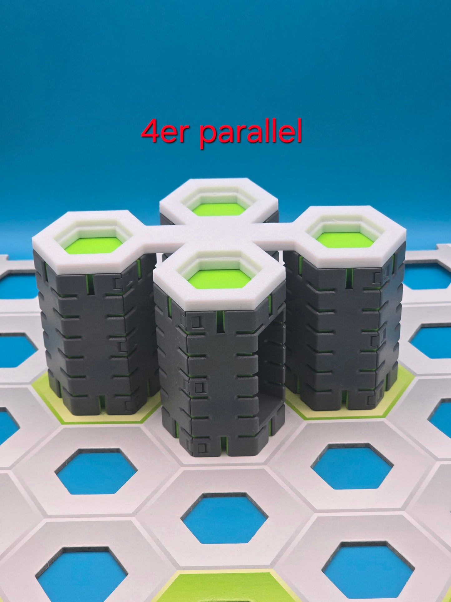 3D Druck Gravitrax Kompatibles Balkonset parallel