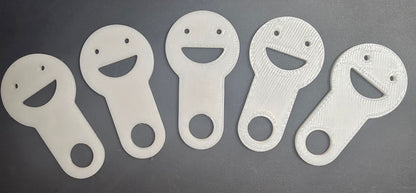 Impression 3D 5 x jeton de panier d'achat feuille de trèfle