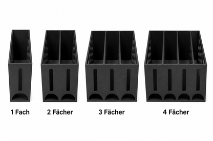 Proteinriegel Organizer – Waben Design geschlossen | 3D-gedruckter Riegelhalter für ESN, More & Co.