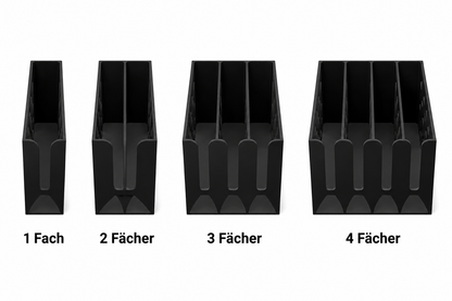 Proteinriegel Organizer – Waben Design offen | 3D-gedruckter Riegelhalter für ESN, More & Co.