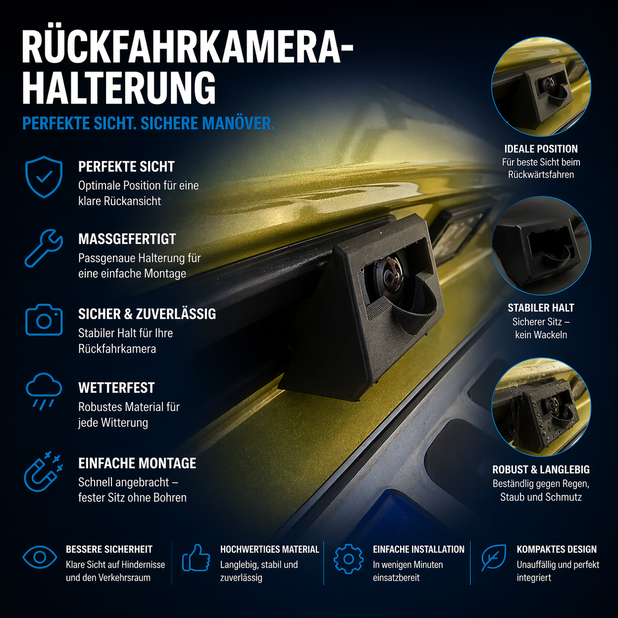 Rückfahrkamera Abdeckung Skoda Octavia NX Kamera Schutz Zubehör
