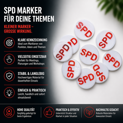 Einkaufswagenchip SPD wiederverwendbar Ersatz Münze Schlüsselbund