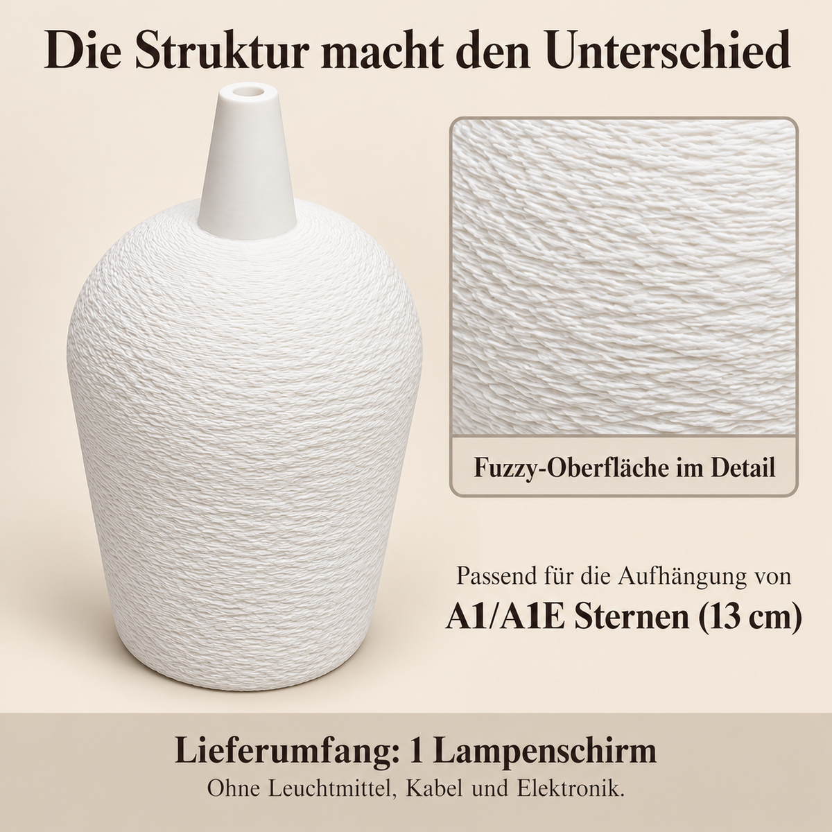 Lampenschirme für Weihnachtsstern A1/A1E – Formen aus PLA