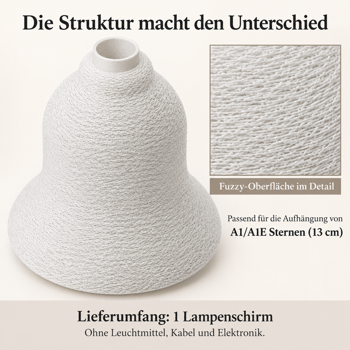 Lampenschirme für Weihnachtsstern A1/A1E – Formen aus PLA