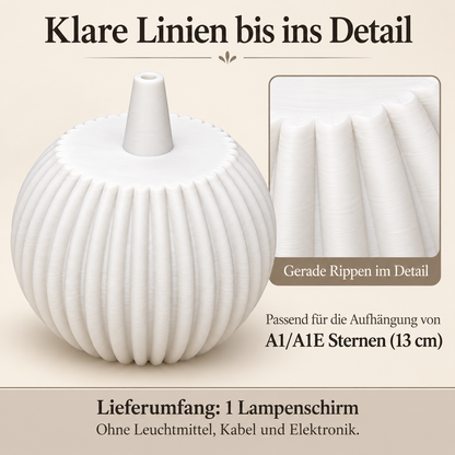 Lampenschirme für Weihnachtsstern A1/A1E – Formen aus PLA