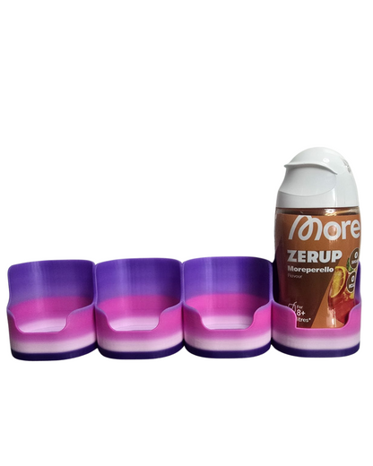 More Zerup Flaschenhalter & Sirup Regal – 1–7 Flaschen, Wand & Tür