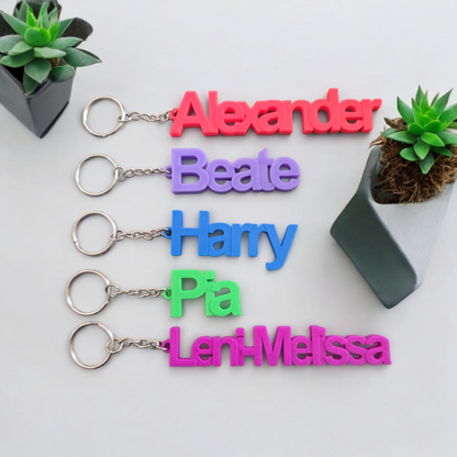3D Printing Personalized Keychain with Name