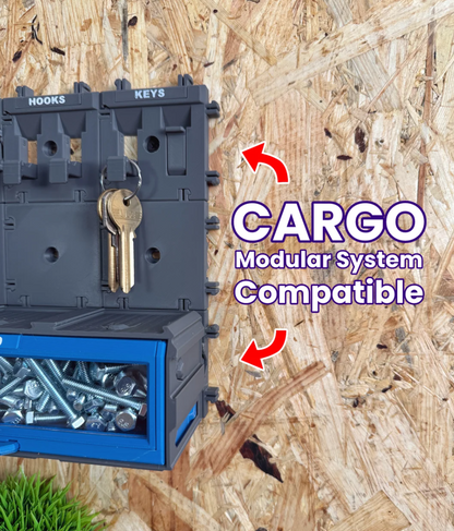 Modularer Lückenfüller für Aufbewahrungsboxen – Erweiterungselement für nahtlose Verbindung