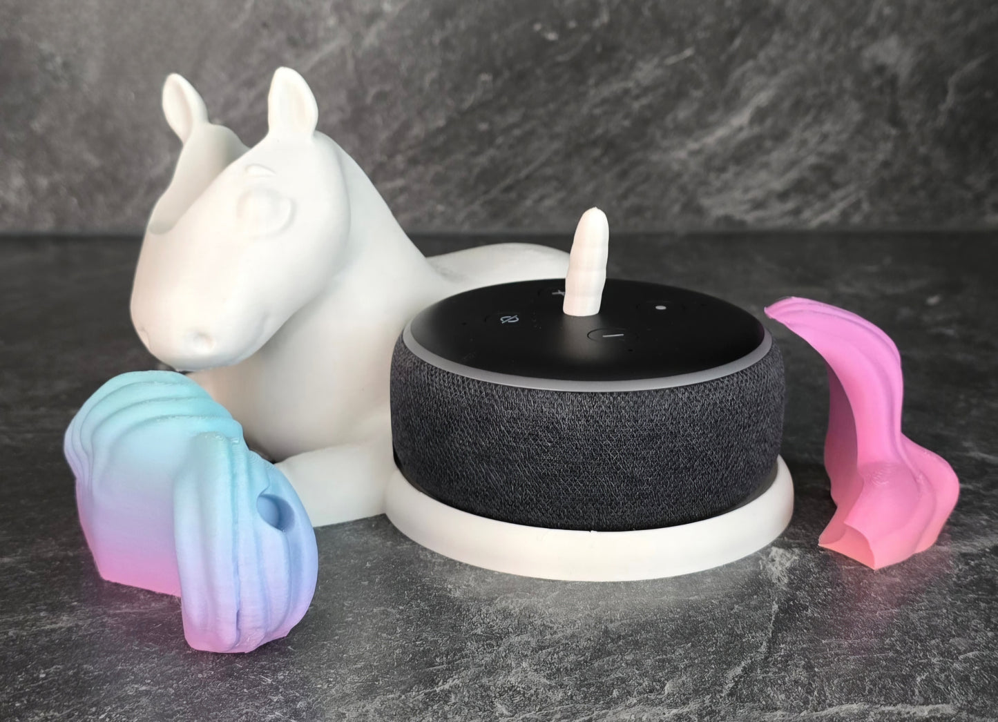 Magisches Einhorn Amazon Alexa DOT 3: Dein fantasievoller Sprachassistent