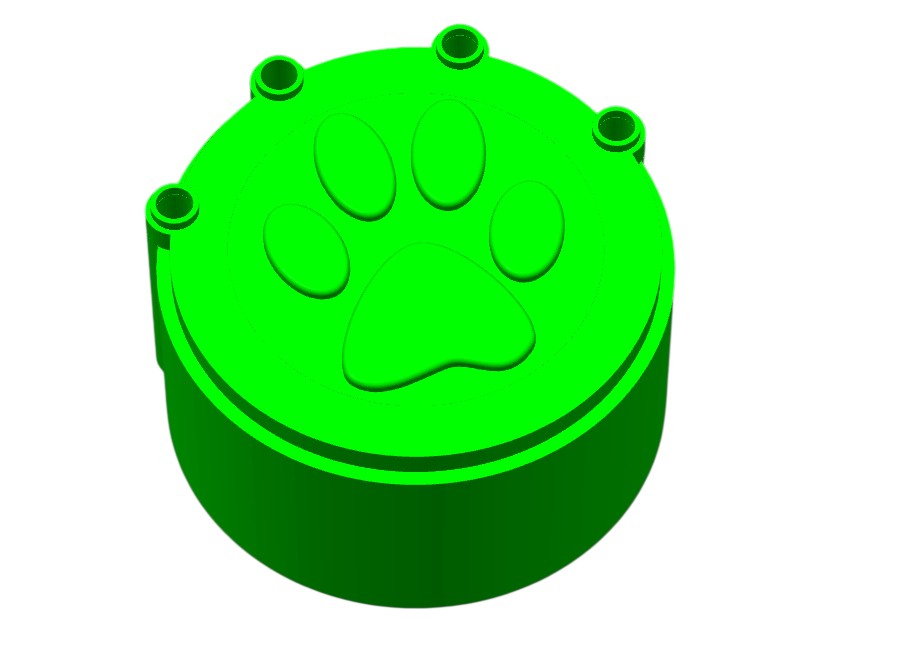 Pfotenhalterung Blutröhrchen – Hunde & Katzenform | PETG | Für Tierärzte & Kliniken