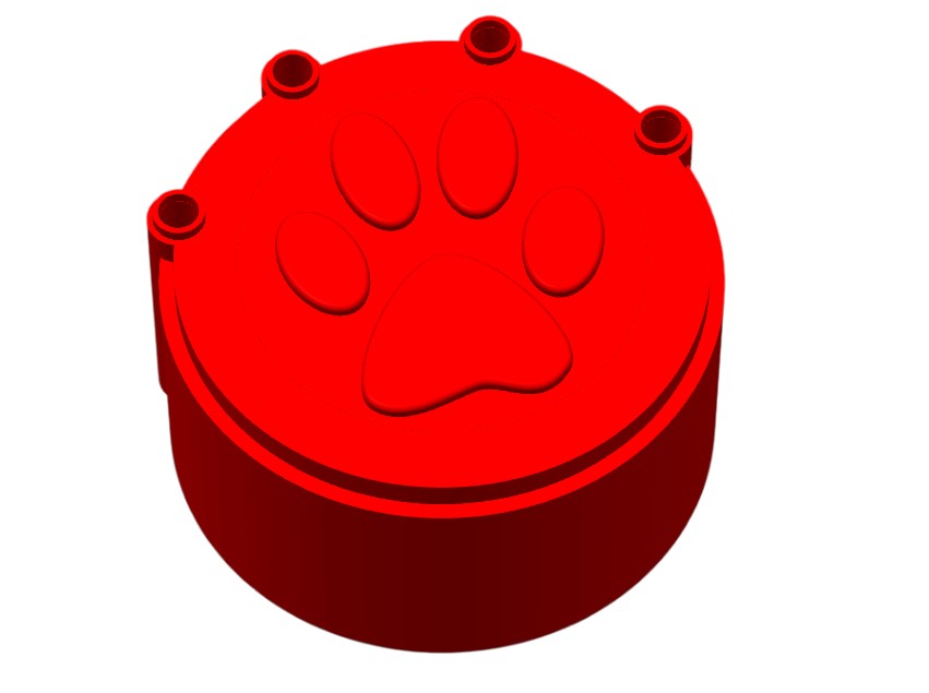 Pfotenhalterung Blutröhrchen – Hunde & Katzenform | PETG | Für Tierärzte & Kliniken