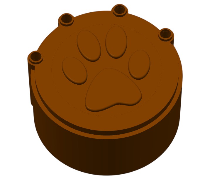 Pfotenhalterung Blutröhrchen – Hunde & Katzenform | PETG | Für Tierärzte & Kliniken