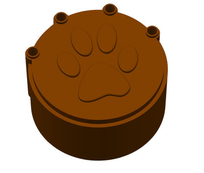 Pfotenhalterung Blutröhrchen – Hunde & Katzenform | PETG | Für Tierärzte & Kliniken