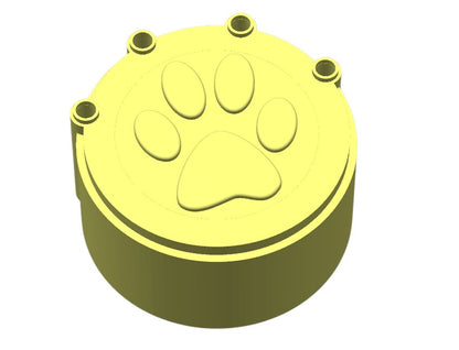 Pfotenhalterung Blutröhrchen – Hunde & Katzenform | PETG | Für Tierärzte & Kliniken