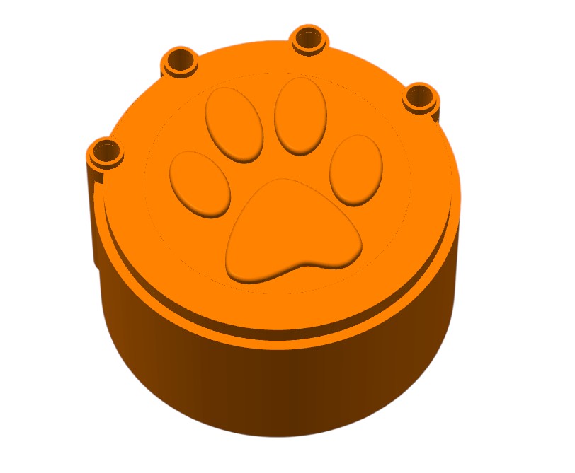 Pfotenhalterung Blutröhrchen – Hunde & Katzenform | PETG | Für Tierärzte & Kliniken