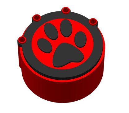 Pfotenhalterung Blutröhrchen – Hunde & Katzenform | PETG | Für Tierärzte & Kliniken