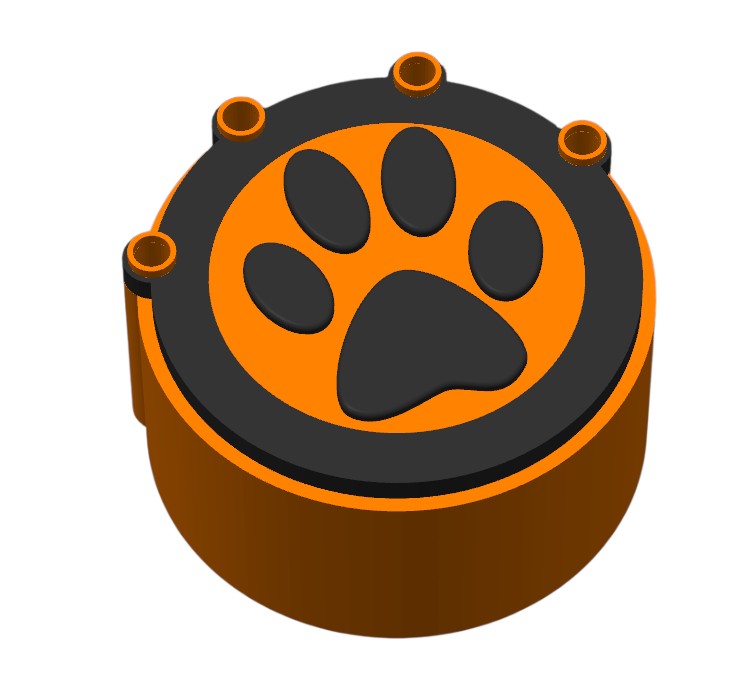 Pfotenhalterung Blutröhrchen – Hunde & Katzenform | PETG | Für Tierärzte & Kliniken