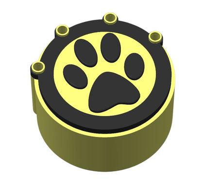 Pfotenhalterung Blutröhrchen – Hunde & Katzenform | PETG | Für Tierärzte & Kliniken