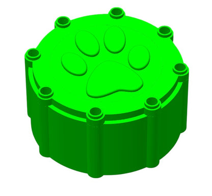 Pfotenhalterung Blutröhrchen – Hunde & Katzenform | PETG | Für Tierärzte & Kliniken