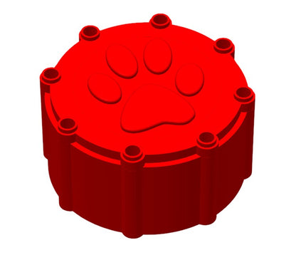 Pfotenhalterung Blutröhrchen – Hunde & Katzenform | PETG | Für Tierärzte & Kliniken