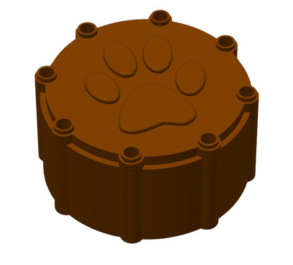 Pfotenhalterung Blutröhrchen – Hunde & Katzenform | PETG | Für Tierärzte & Kliniken