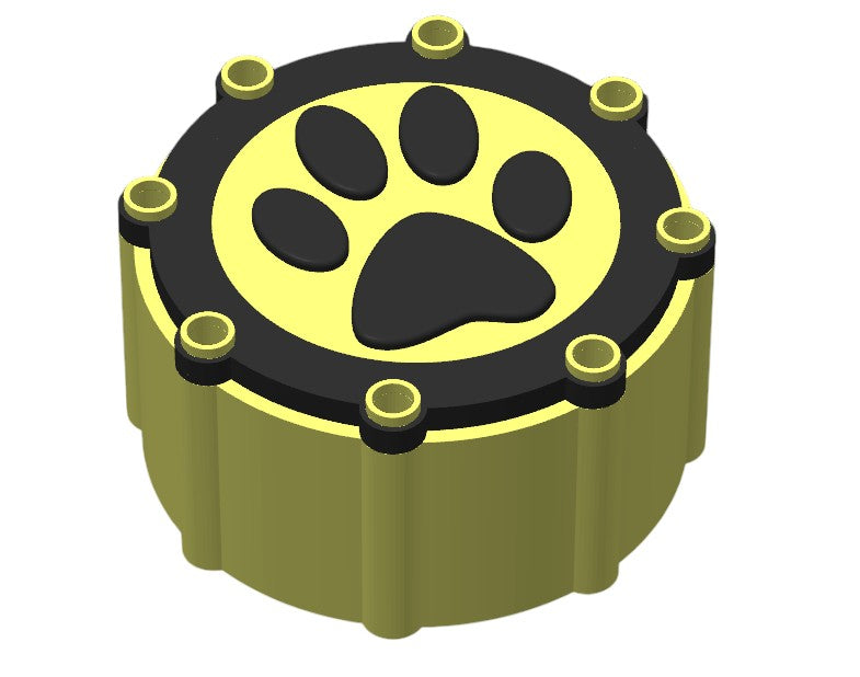 Pfotenhalterung Blutröhrchen – Hunde & Katzenform | PETG | Für Tierärzte & Kliniken