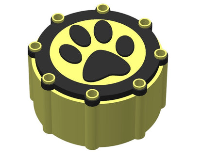 Pfotenhalterung Blutröhrchen – Hunde & Katzenform | PETG | Für Tierärzte & Kliniken