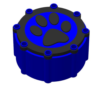 Pfotenhalterung Blutröhrchen – Hunde & Katzenform | PETG | Für Tierärzte & Kliniken