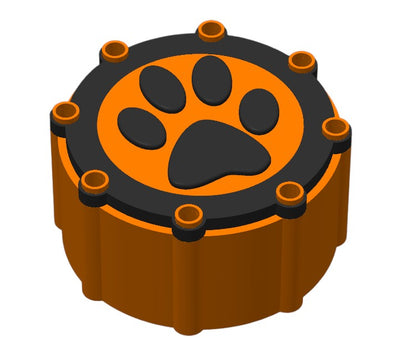 Pfotenhalterung Blutröhrchen – Hunde & Katzenform | PETG | Für Tierärzte & Kliniken