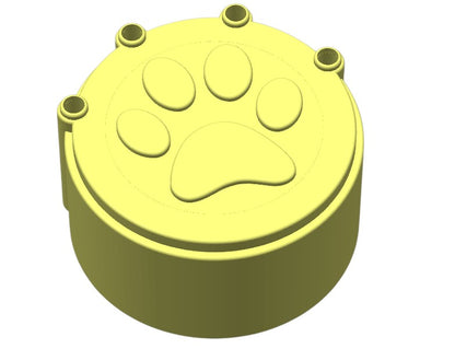 Pfotenhalterung Blutröhrchen – Hunde & Katzenform | PETG | Für Tierärzte & Kliniken