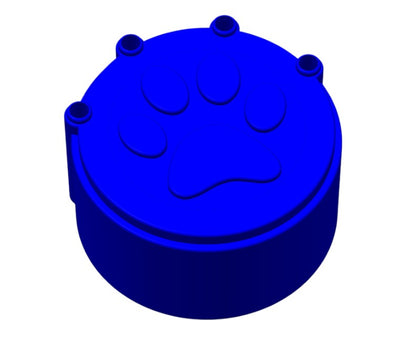 Pfotenhalterung Blutröhrchen – Hunde & Katzenform | PETG | Für Tierärzte & Kliniken