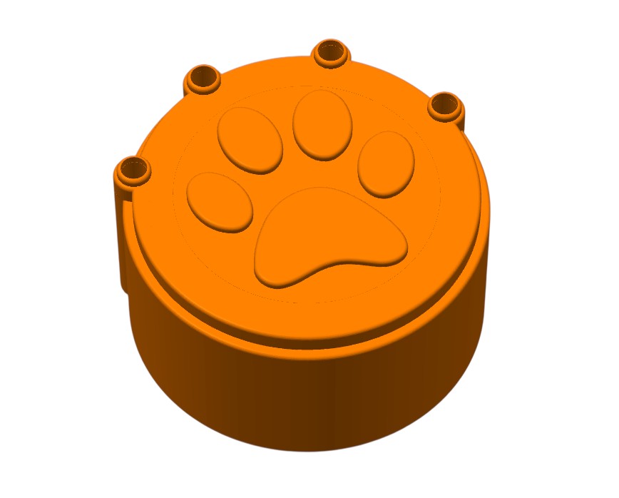 Pfotenhalterung Blutröhrchen – Hunde & Katzenform | PETG | Für Tierärzte & Kliniken