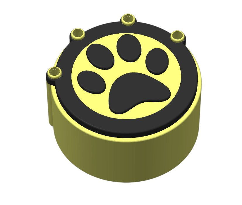 Pfotenhalterung Blutröhrchen – Hunde & Katzenform | PETG | Für Tierärzte & Kliniken