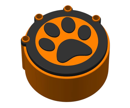 Pfotenhalterung Blutröhrchen – Hunde & Katzenform | PETG | Für Tierärzte & Kliniken