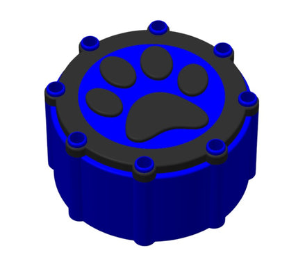 Pfotenhalterung Blutröhrchen – Hunde & Katzenform | PETG | Für Tierärzte & Kliniken
