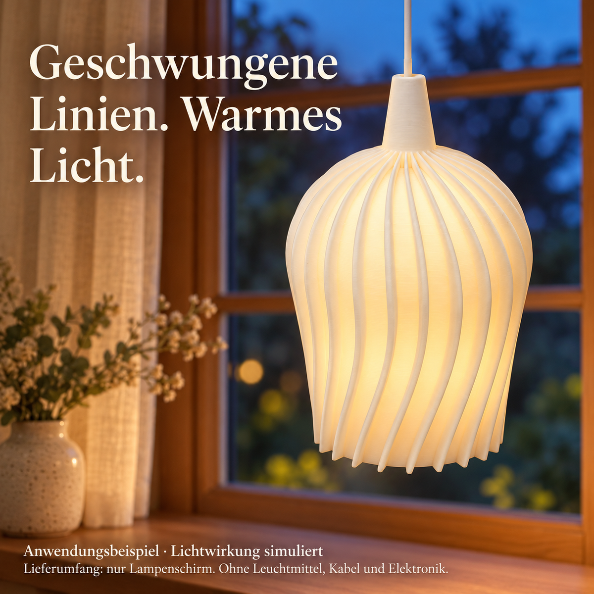 Lampenschirme für Weihnachtsstern A1/A1E – Formen aus PLA