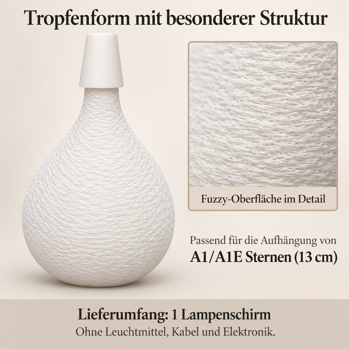 Lampenschirme für Weihnachtsstern A1/A1E – Formen aus PLA
