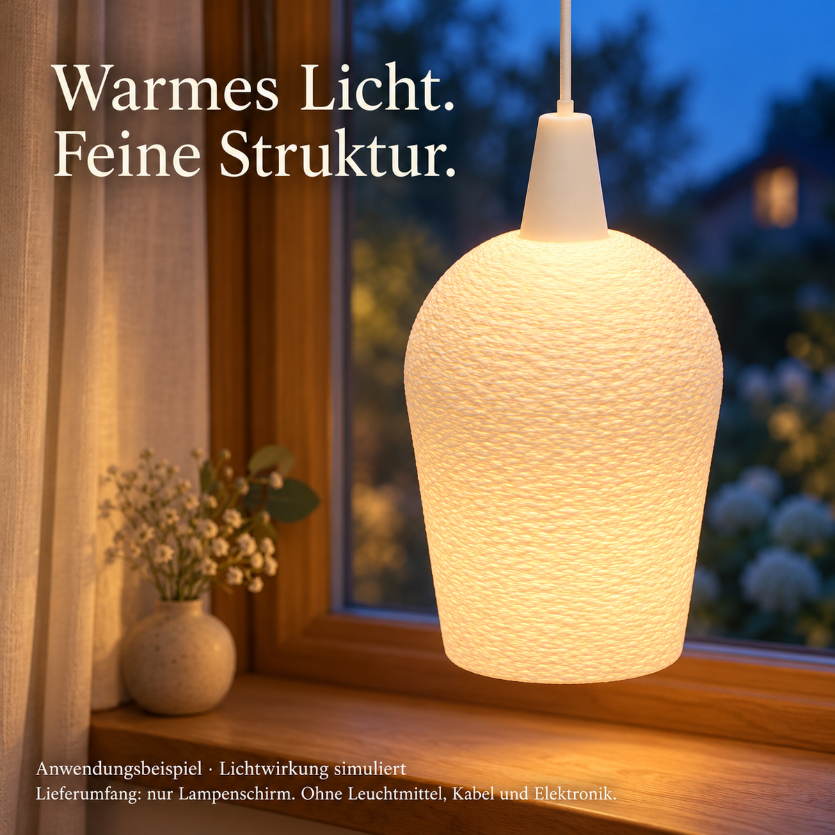 Lampenschirme für Weihnachtsstern A1/A1E – Formen aus PLA