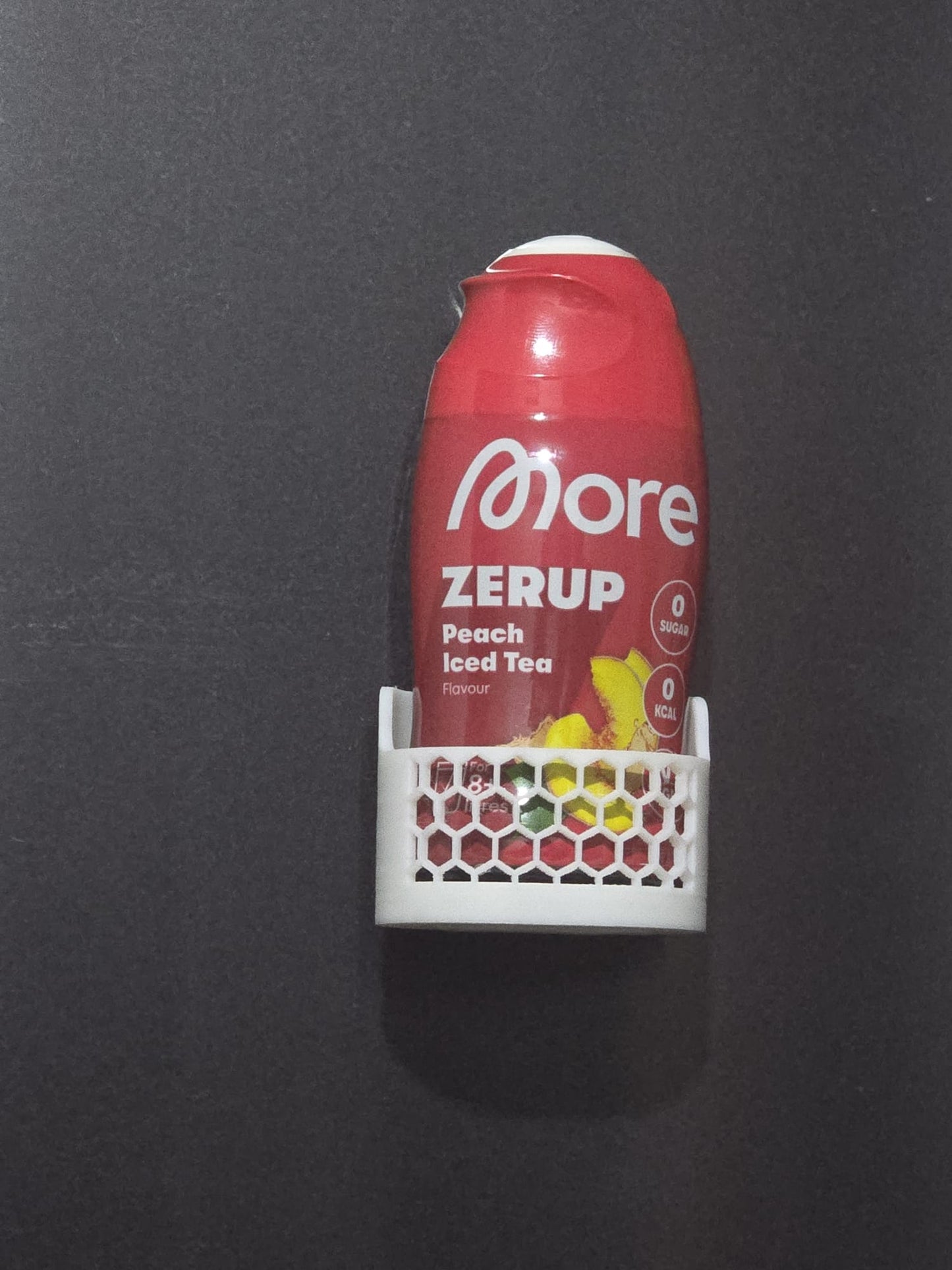More Zerup, ESN Flaschenhalter & Sirup Regal – 1–7 Flaschen, Kühlschrank