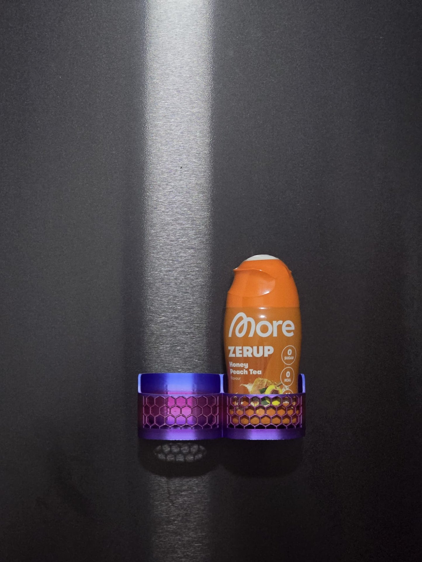 More Zerup, ESN Flaschenhalter & Sirup Regal – 1–7 Flaschen, Kühlschrank