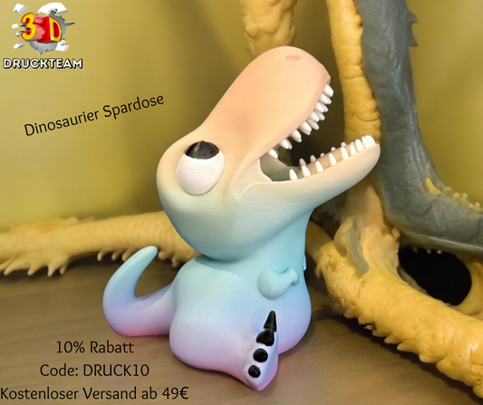 3D Druck Dino Spardose